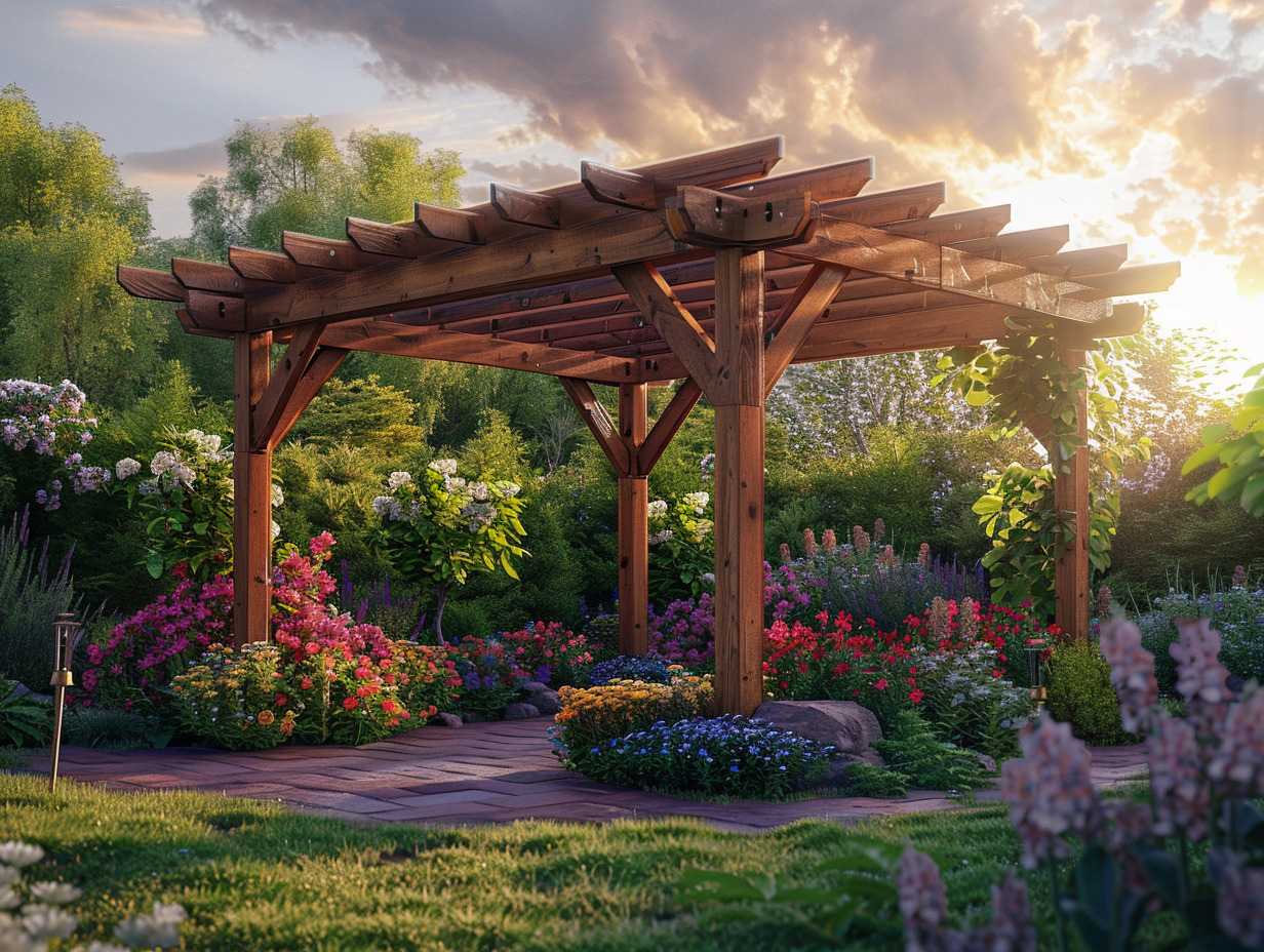 pergola jardin